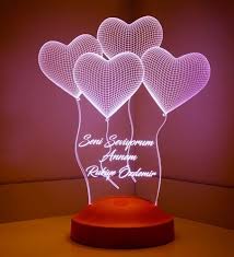 Anenler Gunu Hediyeleri Urunleri 3d Lamba 3 Boyutlu Led Lamba Turkiye Nin Hediye Lamba Ureticisi Lamp 3d Lamp Novelty Lamp