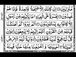 5 aplikasi surat yasin terbaik lengkap dengan terjemahan rancah post. Surat Yasin Full Tulisan Arab Youtube