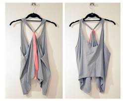 7 Easy Diy T Shirts Tank Tops Perfect For Summer T Shirt Diy Clothing Hacks Clothes