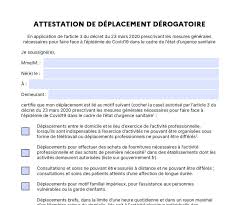 Seules les sorties nécessaires sont autorisées et doivent être motivées et justifiées par une attestation. Coronavirus L Attestation De Deplacement Indique Desormais L Heure De Sortie