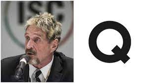 It appeared to be a reference to the qanon conspiracy theory. 0ljy78fxfqcwcm