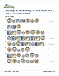 Grade 3 Counting Money Worksheets Free Printable Money Math Money Math Worksheets Money Worksheets