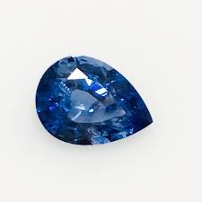 Blue Sapphire Pear Shape Sapphire 1 Carat Sapphire Etsy In 2020 Blue Sapphire Pear Blue Sapphire Blue Gems