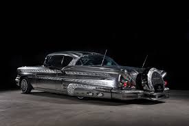 Grab your keys and your're good. 2020 Kuhl Racing 1958 Chevrolet Impala With Metal Engraving