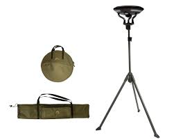 Overland Vehicle Systems 15049901 Wild Land Camping Ufo Solar Light Pod Speaker System Quadratec