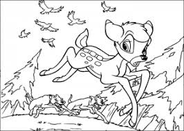 Images of bambi from the film of the same name. Bambi Free Printable Coloring Pages For Kids