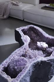 Detail Of A Colossal Amethyst Cocktail Table By Phillips Collection Phillipsco Interiordesignideas Lilac Decor Amethyst Decor Phillips Collection