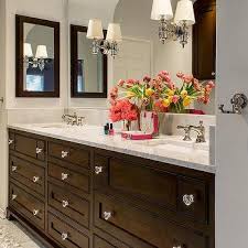 dark brown bathroom vanity design ideas