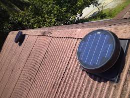 Solar extractor fan ventilator vent 90 cfm brusheless motor for boat rv caravans. Fa1252 Germany No 1 Solar Roof Attic Ventilator Fan Ger W45 With Installation In Perlis