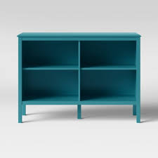 Shop for 24 inch bookcases at best buy. Windham 31 3 Horizontal Bookcase Teal Threshold Target