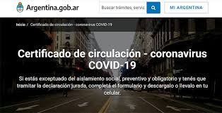 ¿qué es el certificado covid digital de la ue? Certificado De Circulacion Coronavirus Covid 19 Colegio De Abogados De San Isidro Casi