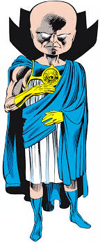 Wright's character the watcher, who in the comics is an alien named uatu. Uatu The Watcher Marvel Comics Dc Heroes Rpg Profile Writeups Org