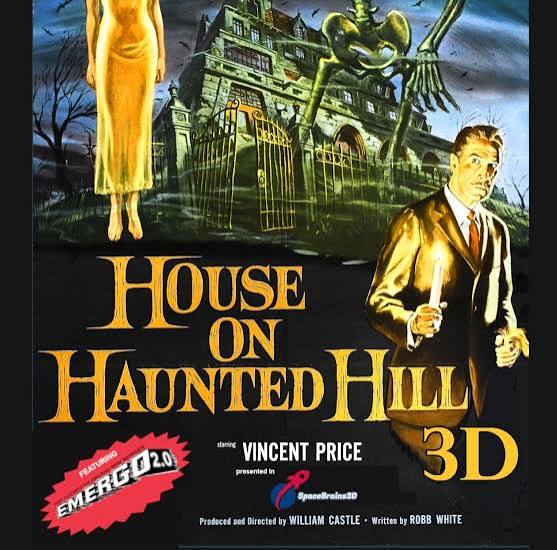 House on Haunted Hill 3D - Signed Limited Edition Anaglyph 3D DVD - FINAL  20 - Etsy