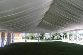Elegant White Draping Perfect For A Wedding Ceremony Or Reception Tent Rentals Tent Wedding Tent