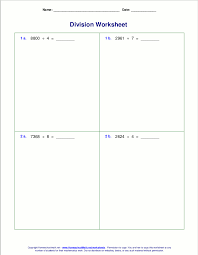 Homeschoolmath.net is a comprehensive math resource site for homeschooling parents, parents, and teachers that includes free math worksheets, lessons, online math games lists, ebooks. Long Division Worksheets For Grades 4 6