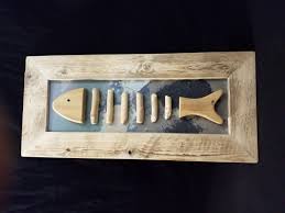 Cadre photo bois flotté est un modèle de tableur gratuit pour votre travail ou votre entreprise. Cadre Poisson Bois Flotte Couleur Concarneau Deco Recyclee