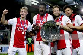 But in the ultimate gesture of solidarity the club has decided to melt down its champion trophy and create over. Frenkie De Jong Of Ajax Andre Onana Of Ajax Daley Blind Of Ajax Klaas Jan Huntelaar Of Ajax Celebrates The Championship With The E Daley Blind Ajax Afc Ajax