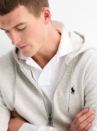 Performance zip-up hoodie