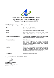 Start by browsing through our deals below to find the kota kinabalu flights that fit. Notis Gangguan Bekalan Air Di Jabatan Air Negeri Sabah Facebook
