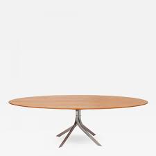 The clemintine oval coffee table from elle decor is a vintage lovers dream come true tailored lines bring a fresh take on mid century modern design that balances with any decor style narrow, compact footprint makes this coffee table a perfect small space solution Danish Mid Century Modern Oval Coffee Table