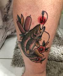 Tess, tattoo artist since 2001. Beautiful Rainbow Trout By Kaitlyn Donaldson At Radiant Maiden Tattoos In Windsor On Tattoos