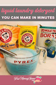 Learn how to make liquid laundry detergent in small batches. The Best Liquid Laundry Detergent You Can Diy In Minutes