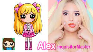 See more ideas about merchandise design, roblox, cute anime chibi. How To Draw Alex Inquisitormaster Famous Youtuber Youtube