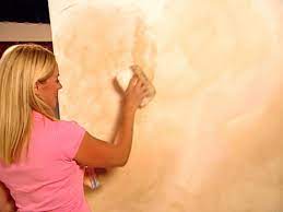Color washing is a technique that was basically made very popular in italy. Decorative Paint Technique Color Washing A Wall How Tos Diy