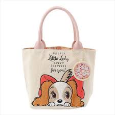 Disney Store Japan Lady Amp The Tramp Tote Bag New Year Of Dog 2018 Wan Wan Wan Disney Store Japan Disney Bag Bags