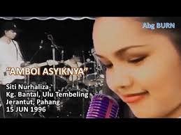 This album is the debut of her after winning in a singing competition by rtm, bintang hmi 1995. Amboi Asyiknya Siti Nurhaliza 1996 Litetube