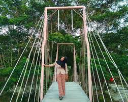 Sebelum masuk ke dalam waduk gondang, terdapat rth (ruang terbuka hijau) yang menyuguhkan wisata santai bertema 'outbound'. Waduk Gondang Wisata Lamongan Dengan Pesona Yang Menawan