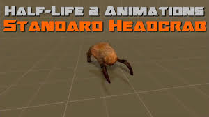 GMod - Animations from Half-Life 2 - Standard Headcrab - YouTube