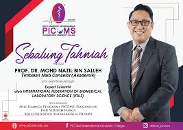 Kolej ini telah ditubuhkan pada april 1993 dan hanya bermula sebagai sebuah pusat latihan jururawat atau lebih dikenali sebagai kolej kejururawatan pusrawi ataupun kolej pusrawi di bawah pentadbiran pusat rawatan islam sdn bhd (pusrawi) atau kini dikenali sebagai hospital pusrawi sdn bhd. Kolej Universiti Picoms International University College Facebook