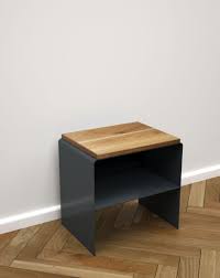 Nachttisch Weiss Eiche Metall Holz Modern Schwarz The Classic Stahlzart Designmobel Fur Ihr Zuhause Online Nachttisch Holz Nachttisch Metall Holz Und Metall