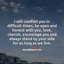 I Will Stand By Your Side For As Long As We Live Idlehearts