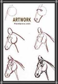 رسم حصان بالرصاص سهل بسيط بالخطوات والصور للأطفال والمبتدئين art drawings sketches creative dancer photography drawing tutorial easy