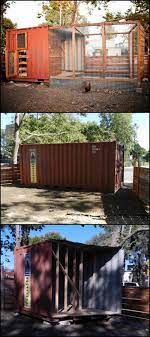 Shipping Container Converted Into A Chicken Coop Building A Chicken Coop Chicken Coop Decor Chickens Backyard