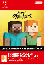 Would make its way to the nintendo switch. Super Smash Bros Ultimate Steve Alex Challenger Pack Eu Nintendo Switch Voidu Official Game Store For Gamers