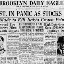 Today we'll give you an overview of the many issues driving us toward a stock market crash. Why The 1929 Stock Market Crash Could Happen Again