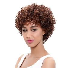 Women Short wholesale Curly Spiral Curls Pixie