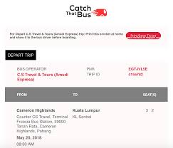 Kuala lumpur to cameron highlands by bus. We Ll Tell You A W Couple S Blog C S Travel Tours Amudi Express Cameron Highlands To Kuala Lumpur Sentral