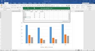 How To Insert Graph In Ms Word