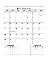 Printable august calendar 2022 with notes … Free 2022 Monthly Calendar Templates Calendarlabs