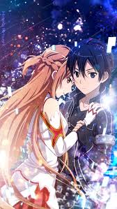 Asuna And Kirito Sao Sword Art Online Wallpaper Sword Art Online Asuna Sword Art Online Kirito
