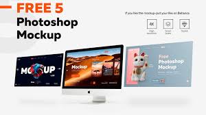 5 Imac Mockups Pinspiry In 2020 Free Photoshop Mockups Photoshop Mockup Free Photoshop Mockup