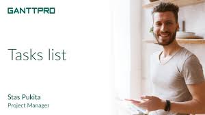Task List In Ganttpro