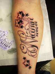 There are a myriad of star tattoo designs and each carry their own symbolism. Stars Tattoo Name Designs For Men Name Tattoo Designs Star Tattoos Name Tattoos