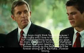 The top 100 best movie quotes. I Want You To Be Forever Strong On The Field So You Ll Be Forever Strong Off It One Of The Saddest Pa Movie Quotes About Time Movie Movies That Make You