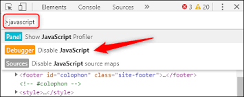 How To Disable And Enable Javascript In Google Chrome