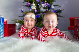 Babies Under Christmas Tree Stock Photo By C Patryk Kosmider 93952270